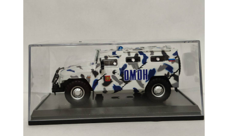 ГАЗ 2330 Тигр ОМОН, масштабная модель, scale43