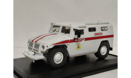 ГАЗ 2330 Тигр Росгвардия, масштабная модель, scale43