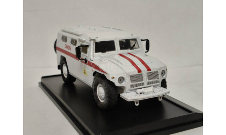ГАЗ 2330 Тигр Росгвардия, масштабная модель, scale43