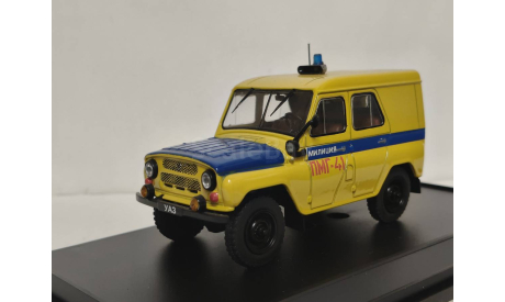 УАЗ 469 Милиция ПМГ, масштабная модель, scale43