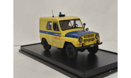 УАЗ 469 Милиция ПМГ, масштабная модель, scale43
