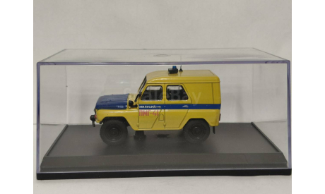 УАЗ 469 Милиция ПМГ, масштабная модель, scale43