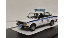 ВАЗ 2105 Милиция ППС Москва, масштабная модель, scale43