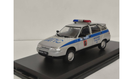 ВАЗ 2112 Милиция ДПС, масштабная модель, scale43