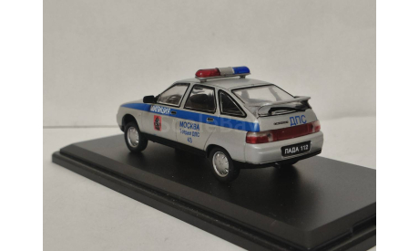 ВАЗ 2112 Милиция ДПС, масштабная модель, scale43