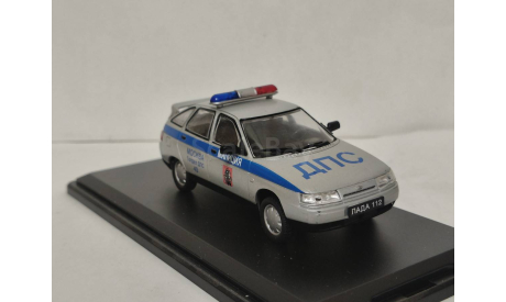 ВАЗ 2112 Милиция ДПС, масштабная модель, scale43