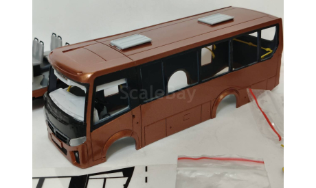 ПАЗ-320405 Вектор NEXT, сборная модель автомобиля, scale43