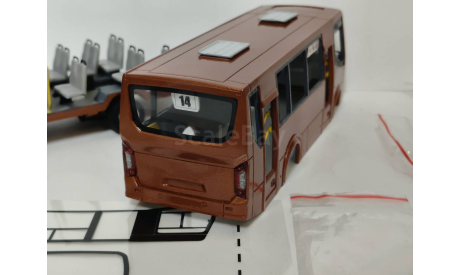 ПАЗ-320405 Вектор NEXT, сборная модель автомобиля, scale43