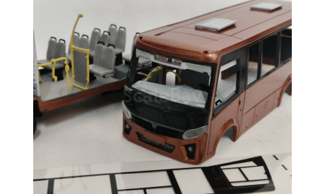 ПАЗ-320405 Вектор NEXT, сборная модель автомобиля, scale43
