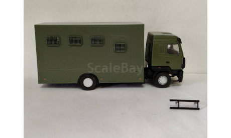 МАЗ 5340 автозак, масштабная модель, scale43