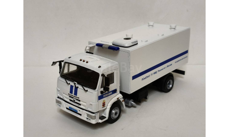 КАМАЗ 4308 Полиция ГУ МВД России г.Москва, масштабная модель, scale43