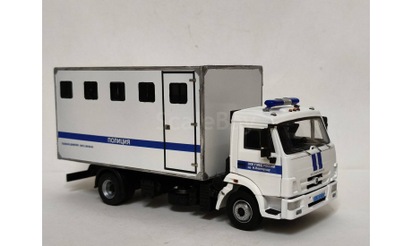 КАМАЗ 4308 Полиция ОКВ У МВД России Н.Новгород, масштабная модель, scale43