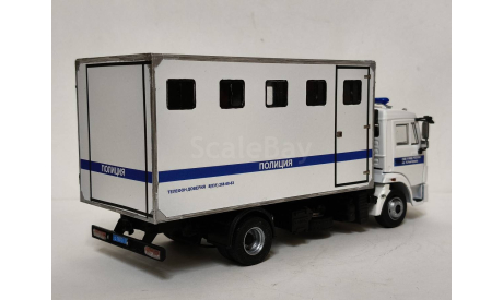 КАМАЗ 4308 Полиция ОКВ У МВД России Н.Новгород, масштабная модель, scale43