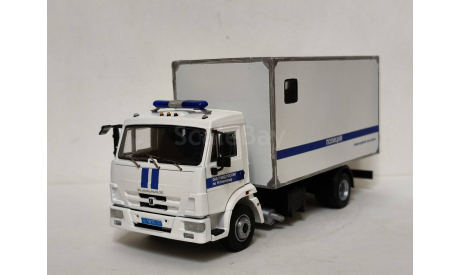 КАМАЗ 4308 Полиция ОКВ У МВД России Н.Новгород, масштабная модель, scale43