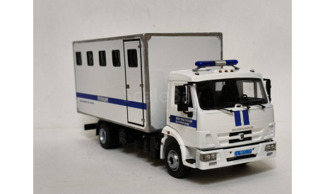 КАМАЗ 4308 Полиция ОКВ У МВД России Н.Новгород, масштабная модель, scale43