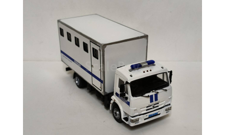 КАМАЗ 4308 Полиция ОКВ У МВД России Н.Новгород, масштабная модель, scale43