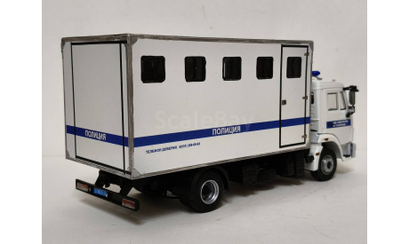 КАМАЗ 4308 Полиция ОКВ У МВД России Н.Новгород, масштабная модель, scale43