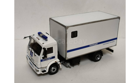 КАМАЗ 4308 Полиция ОКВ У МВД России Н.Новгород, масштабная модель, scale43