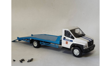 ГАЗон Некст эвакуатор, масштабная модель, scale43