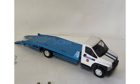 ГАЗон Некст эвакуатор, масштабная модель, scale43