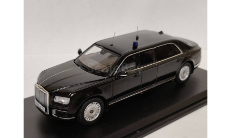 Aurus Senat Long ФСО России, масштабная модель, scale43
