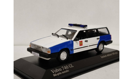 Volvo 740 GL Милиция Москва, масштабная модель, scale43