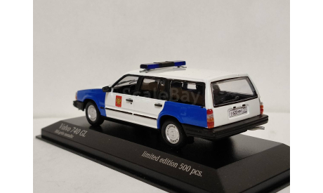 Volvo 740 GL Милиция Москва, масштабная модель, scale43