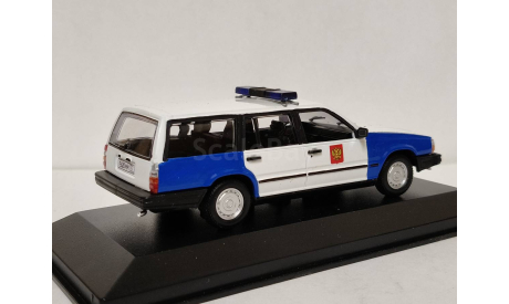 Volvo 740 GL Милиция Москва, масштабная модель, scale43