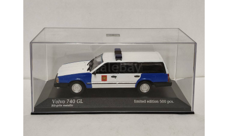 Volvo 740 GL Милиция Москва, масштабная модель, scale43