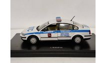 Volkswagen Passat Милиция ДПС Москва, масштабная модель, scale43