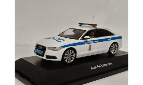 Audi A6 C7 Полиция ДПС ЦСН БДД  МВД России Schuco, масштабная модель, scale43