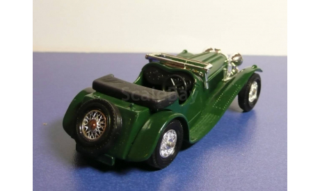 Jaguar SS-100, масштабная модель, Matchbox, scale43