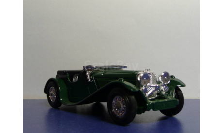 Jaguar SS-100, масштабная модель, Matchbox, scale43