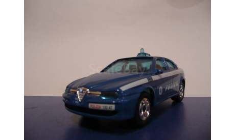 ALFA ROMEO 156 POLICE (Bburago), масштабная модель, scale43