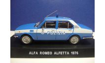Alfa Romeo Alfetta 1976 Police Italia, масштабная модель, scale43