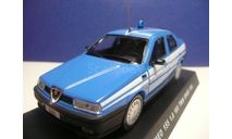 Alfa Romeo 155 1.8 16V Twin Spark 1996 Police Italia, масштабная модель, scale43