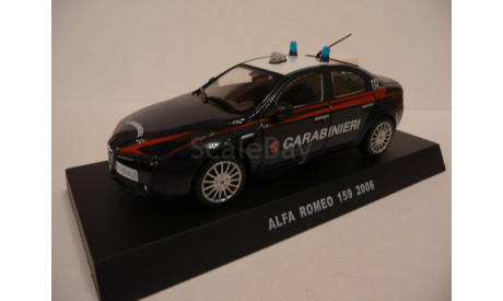 Alfa Romeo 159 Carabinieri 2006, масштабная модель, scale43