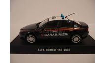 Alfa Romeo 159 Carabinieri 2006, масштабная модель, scale43