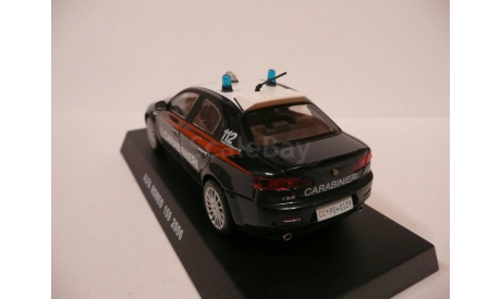 Alfa Romeo 159 Carabinieri 2006, масштабная модель, scale43