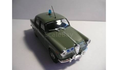 Alfa Romeo Giulietta Police Italy (ПММ), масштабная модель, scale43