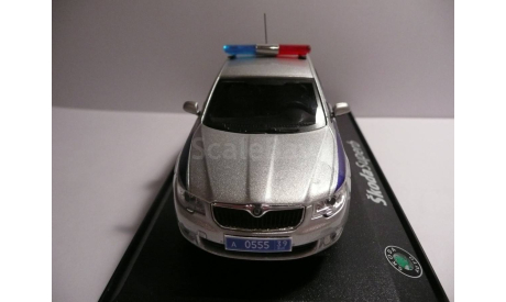 Scoda Superb Полиция(Abrex), масштабная модель, scale43, Škoda
