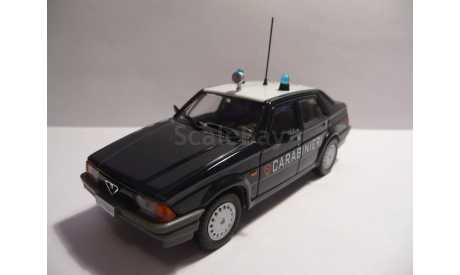 Alfa Romeo 75 1.8i Carabinieri 1985, масштабная модель, scale43