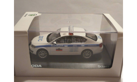 Scoda Octavia A7 ДПС, масштабная модель, scale43, Škoda