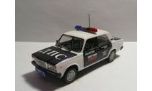 ВАЗ 2107 ДПС Владивосток, масштабная модель, scale43