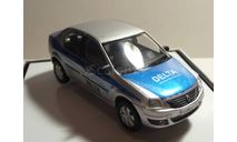 Renault Logan ГБР Delta Москва, масштабная модель, scale43