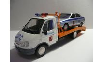 ГАЗ 3302 ГАЗель+ВАЗ 2110, масштабная модель, scale43