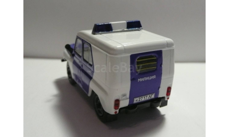 УАЗ 469 Милиция, масштабная модель, scale43