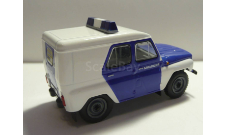 УАЗ 469 Милиция, масштабная модель, scale43