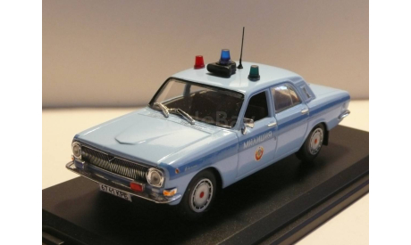 Волга ГАЗ 24 Милиция ГАИ, масштабная модель, scale43