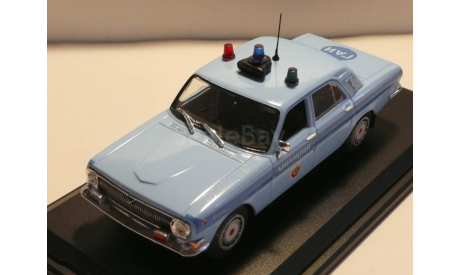 Волга ГАЗ 24 Милиция ГАИ, масштабная модель, scale43